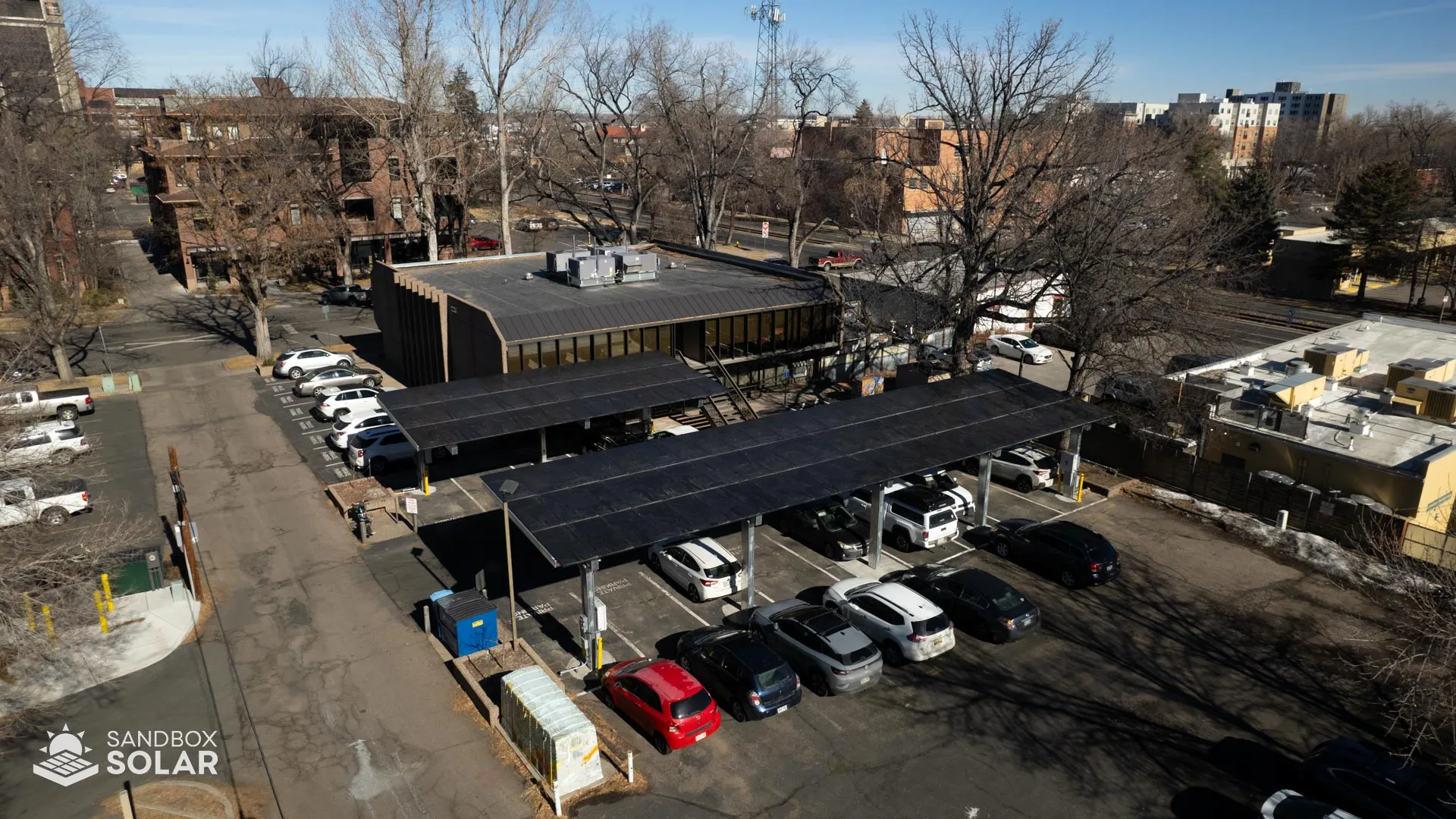 Fort Collins Commercial Solar Carport