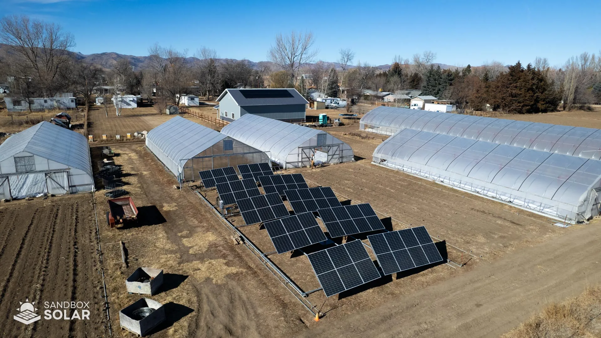Native Hill Farms Solar Agrivoltaics