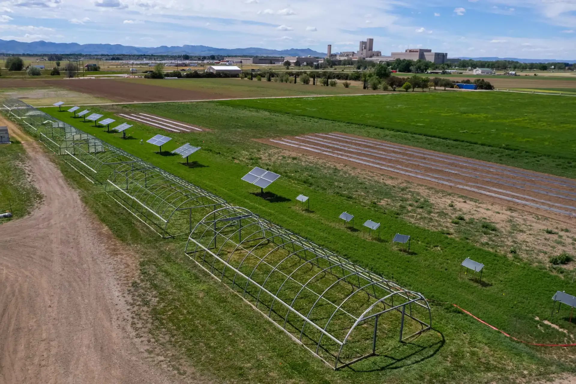 CSU Agrivoltaics Testing Grounds