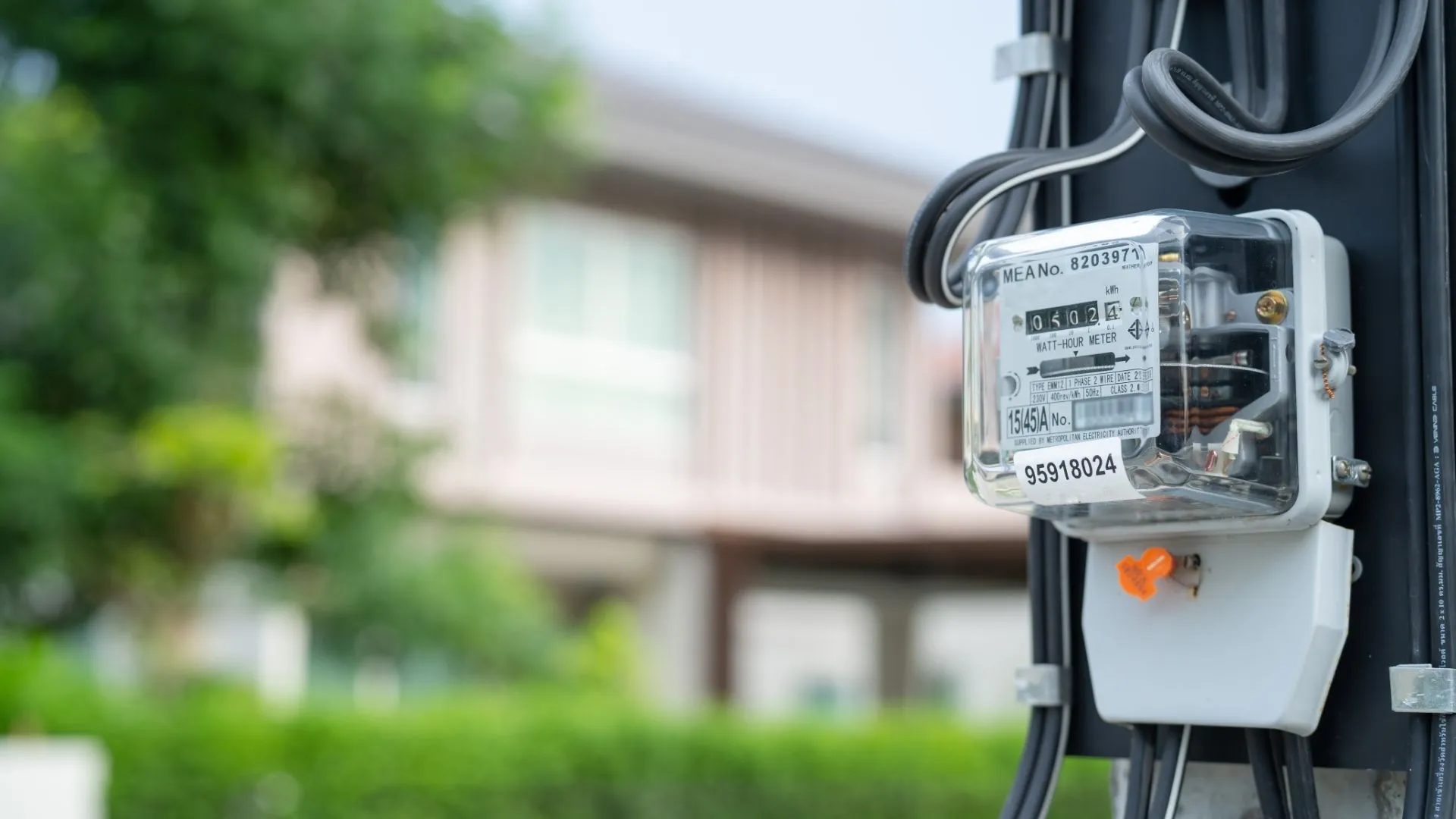 Residential Electricity Meter For Energy Consumption