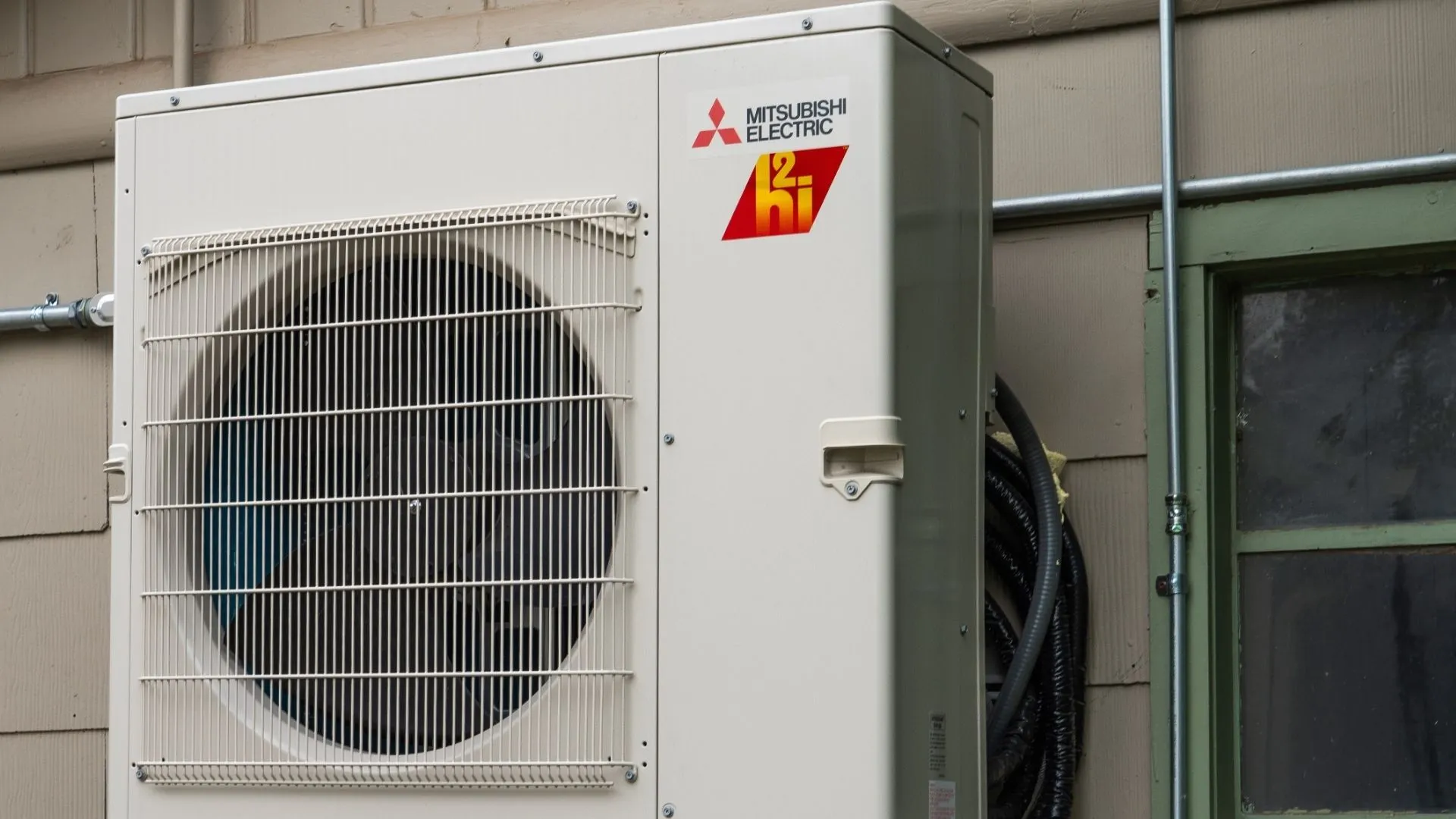 Mitsubishi Mini-Split Heating And Cooling Outdoor Unit Mitsubishi Mini-Split Heating And Cooling Outdoor Unit