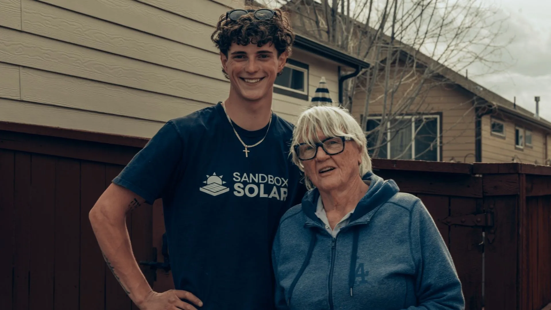 Solar Technician With A Homeowner In Northern Colorado