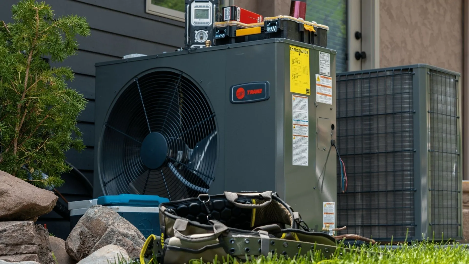 Maintained Heat Pump System at Residential Property Maintained Heat Pump System at Residential Property